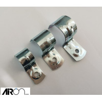 Galvanized Steel Half Saddle - 20mm 10pcs
